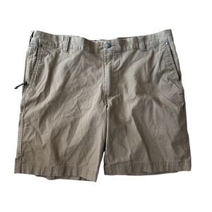Columbia Men’s Regular Fit Active Outdoor Khaki Cargo Shorts Size 40W 10L GUC